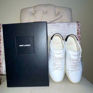 Saint Laurent Logo Sneakers